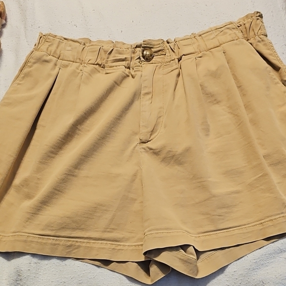 LOFT Pants - LOFT High Waist Tan Women's Shorts